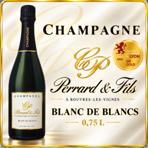 Champagne Chardonnay direct producteur Blanc de Blancs prix Claude Perrard et Fils 75 cl Rouvres-les-Vignes