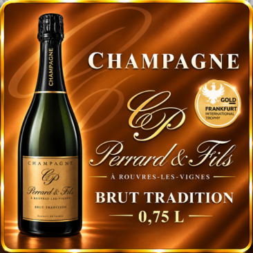 Champagne Brut prixTradition Claude Perrard et Fils 75 cl Rouvres-les-Vignes producteur
