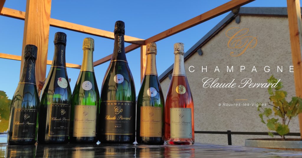 Direkter Champagnerproduzent Claude Perrard, kleiner Champagnerproduzent