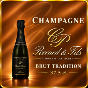 Demi bouteille de Champagne Claude Perrard et Fils Rouvres-les-Vignes producteur