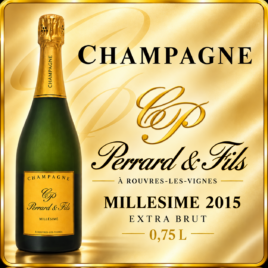 Champagne Millésime 2015 prix Producteur Claude Perrard et Fils 75 cl Rouvres-les-Vignes